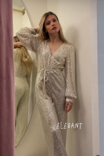 Cargar imagen en el visor de la galería, Jumpsuit Lentejuelas
