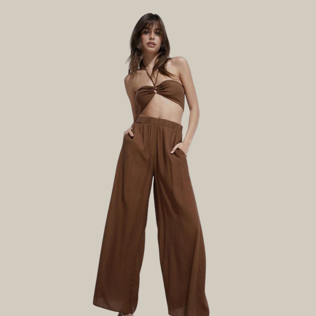 Set Top Bralette y Pantalón