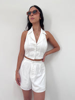 Cargar imagen en el visor de la galería, Set Chaleco Halter y Short High Waist
