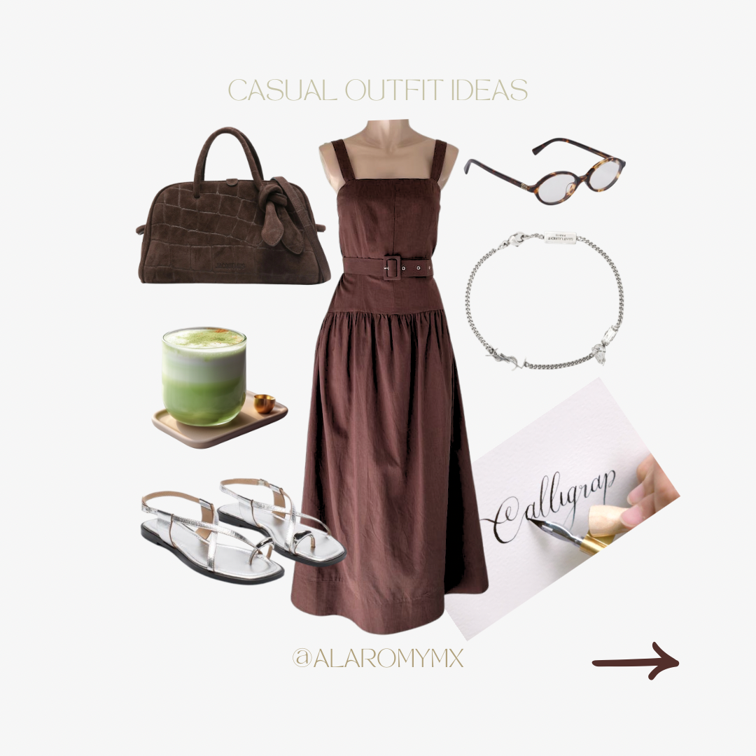 Vestido Midi Cinturón