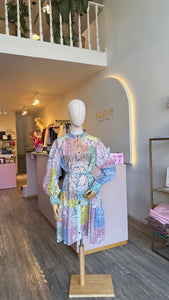 Vestido Estampado Multicolor