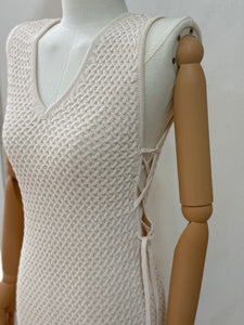 Vestido Lazos Laterales