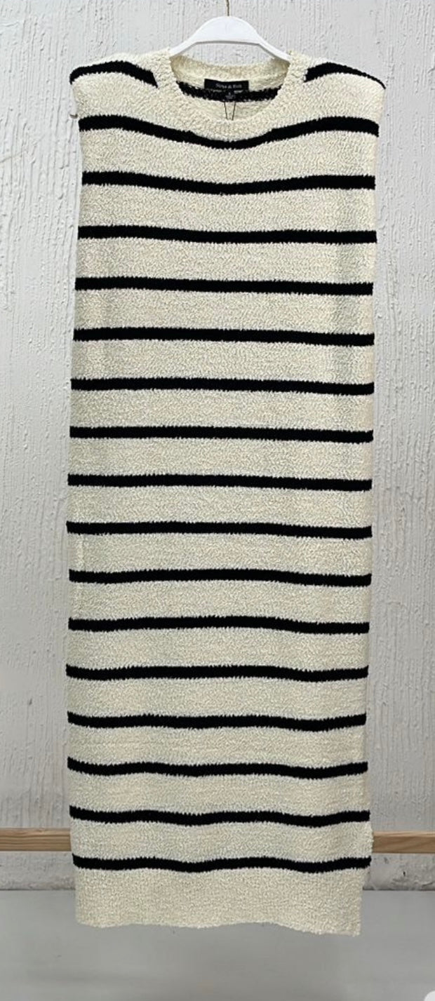 Vestido Midi Rayas