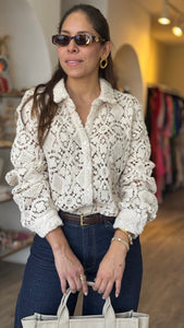 Camisa Crochet
