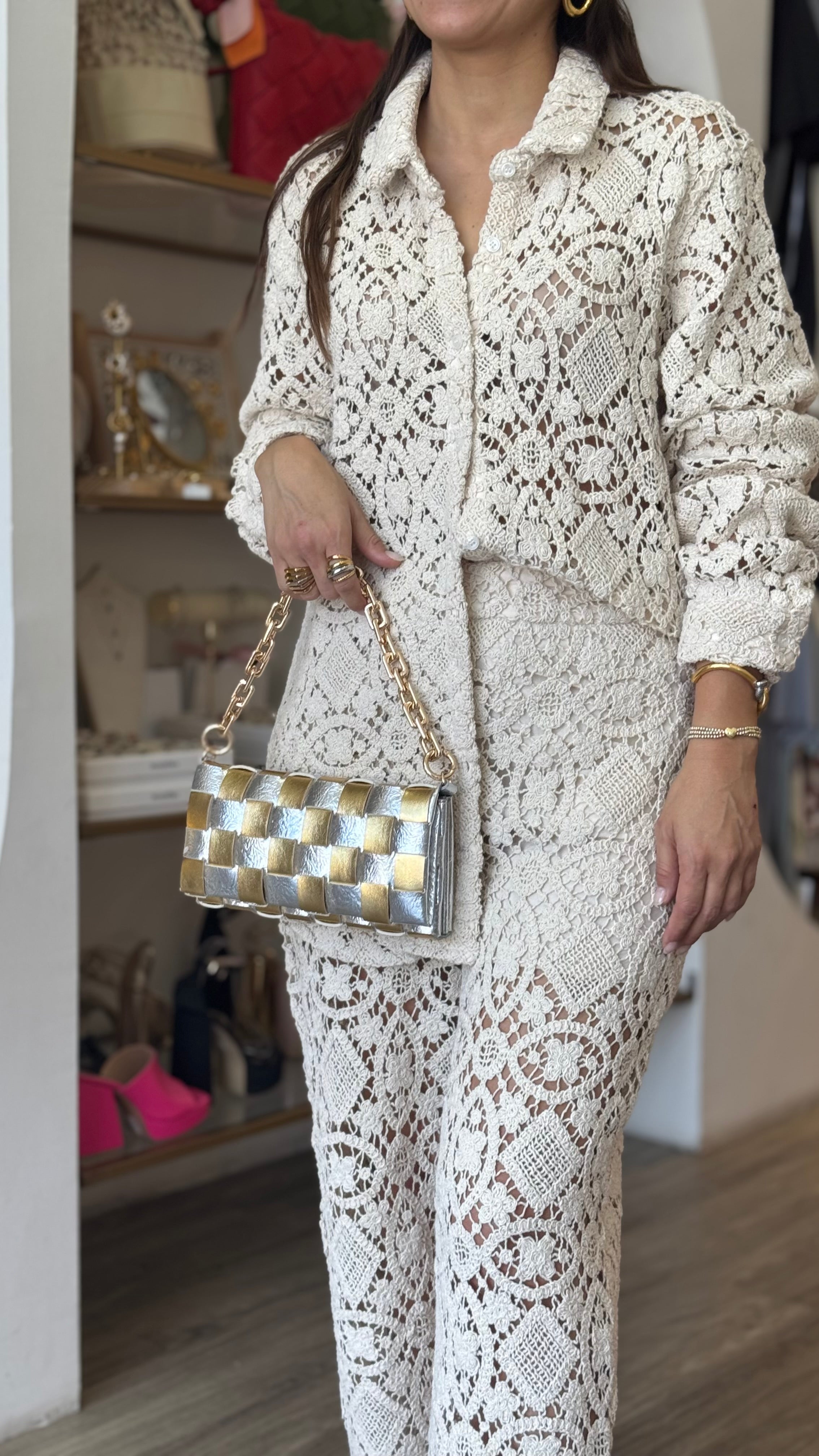 Camisa Crochet