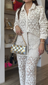 Camisa Crochet