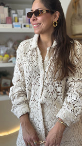 Camisa Crochet