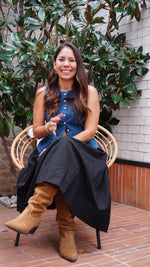 Cargar imagen en el visor de la galería, Falda Midi Bolsas
