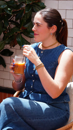 Cargar imagen en el visor de la galería, Pantalón Ancho Denim
