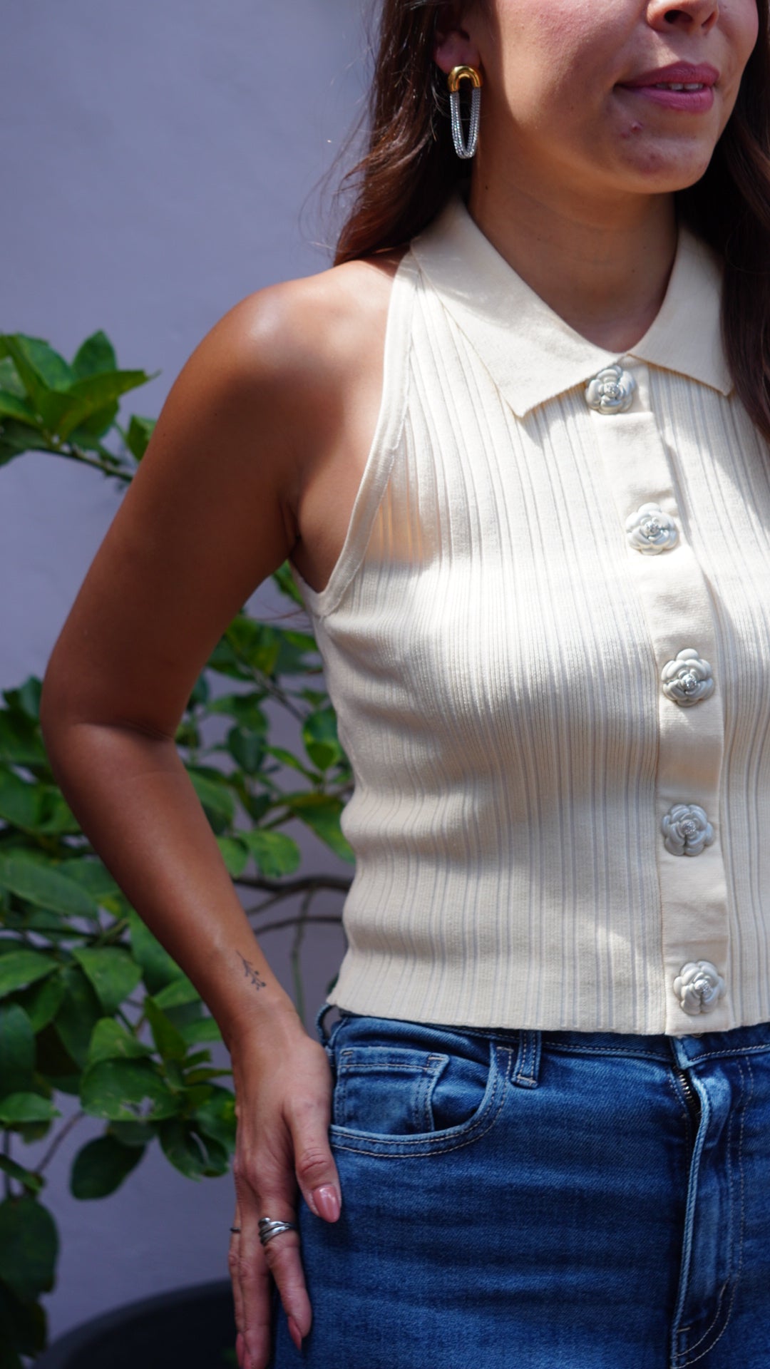 Top Polo Butter Yellow